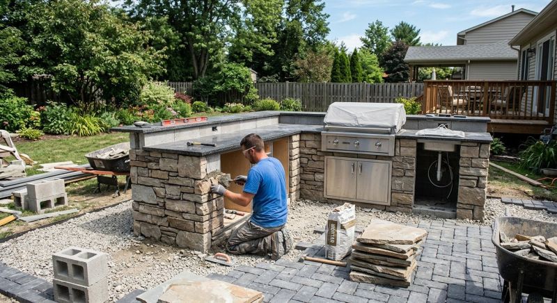 Outdoor Kitchen Remodeling in Conroe, TX