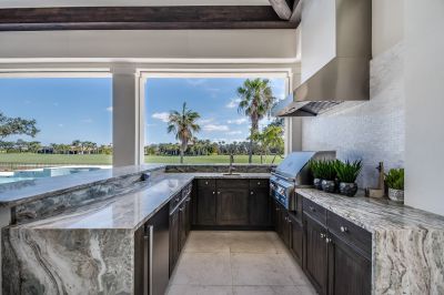 Outdoor Kitchen Renovation in Conroe, TX